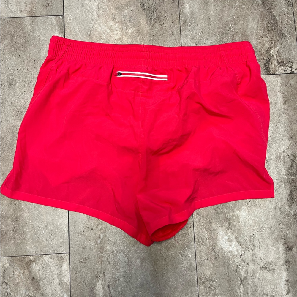 Fabletics hot pink running shorts 1x